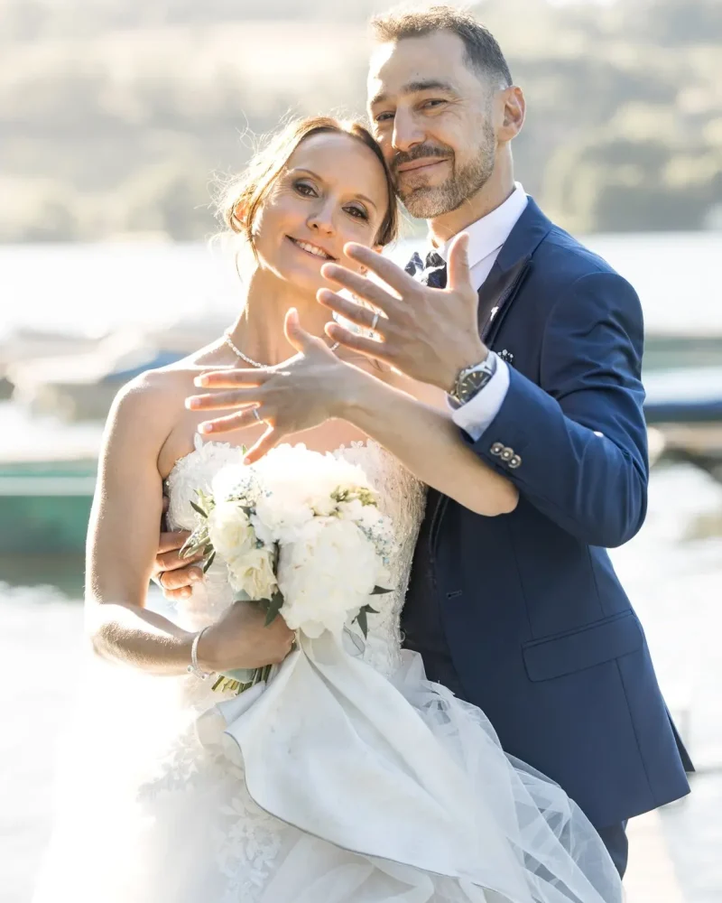 Mariage au Domaine Chloé du Lac — cérémonie au bord du Lac de Paladru
